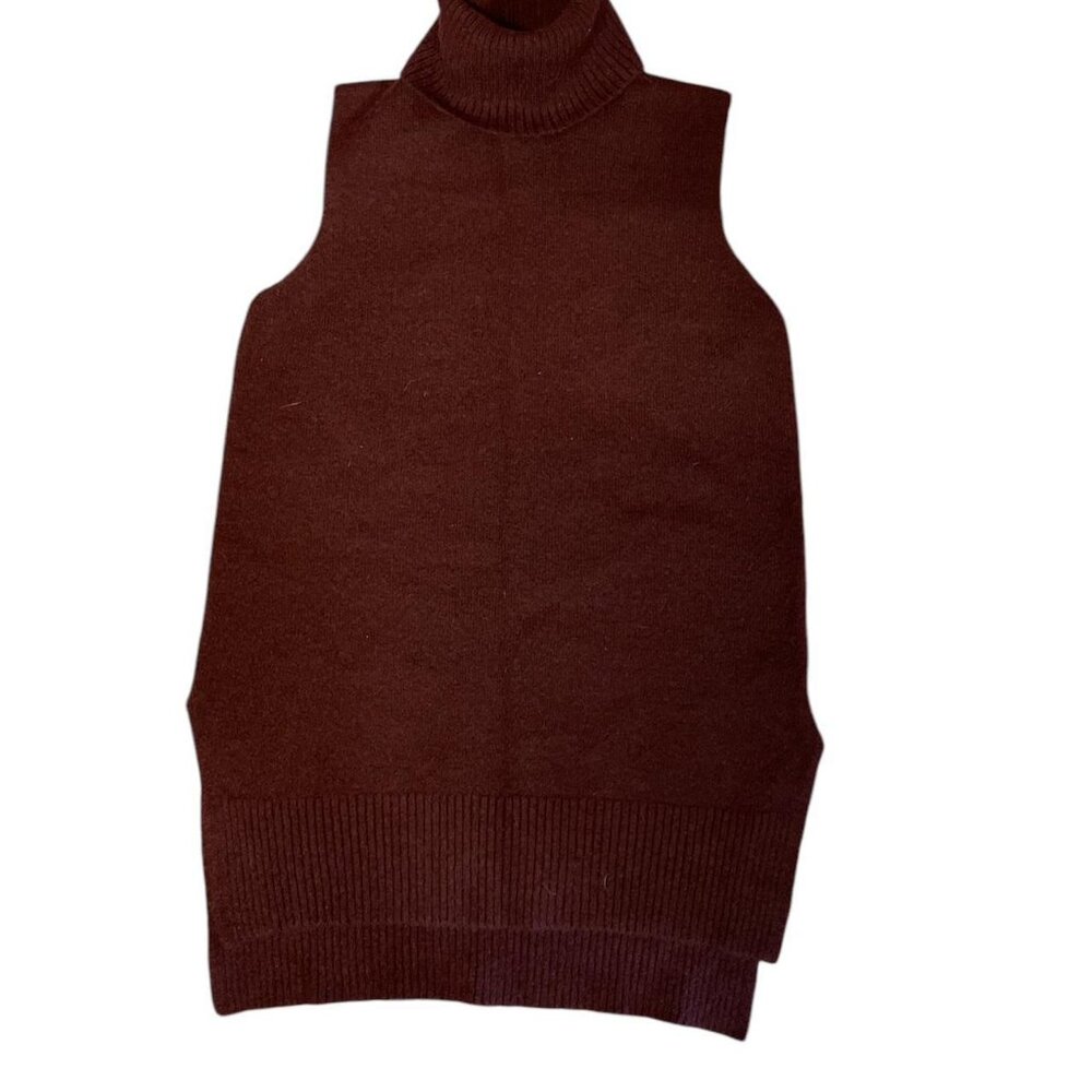 Cynthia Rowley Burgundy Turtleneck Stretchy Dress size Medium